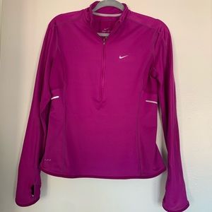 Nike DRI-FIT zipup pullover